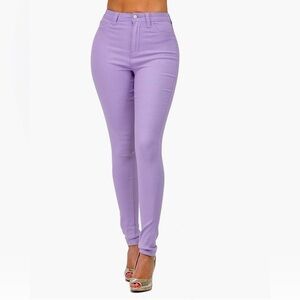 New  Kayden K California woman’s
 LILAC SKINNY JEANS 
MSRP $89